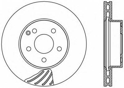 OPEN PARTS bdr241820 -  Тормозной диск